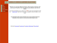 Tablet Screenshot of camerasandlanterns.com